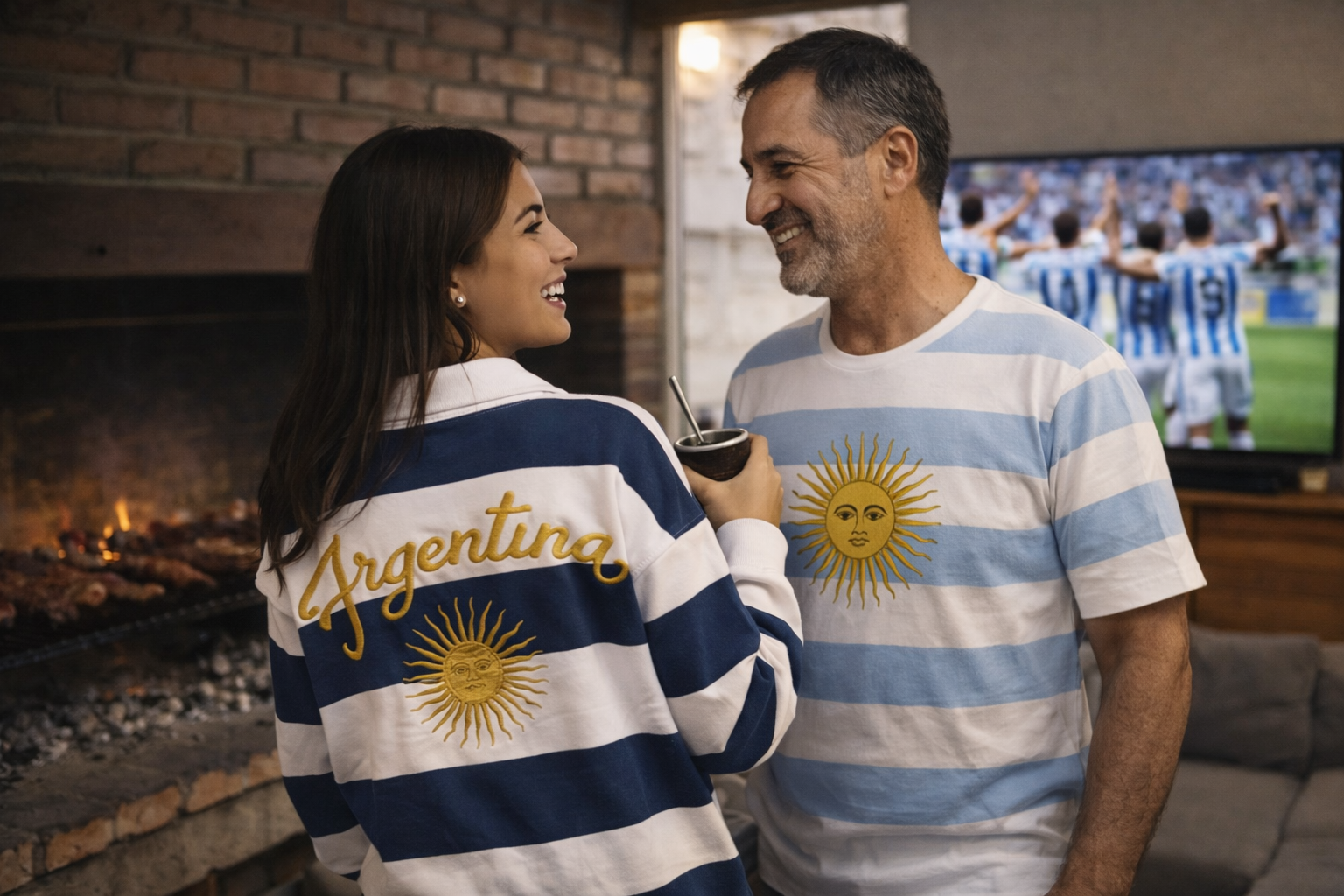 Look mundialista Argentina