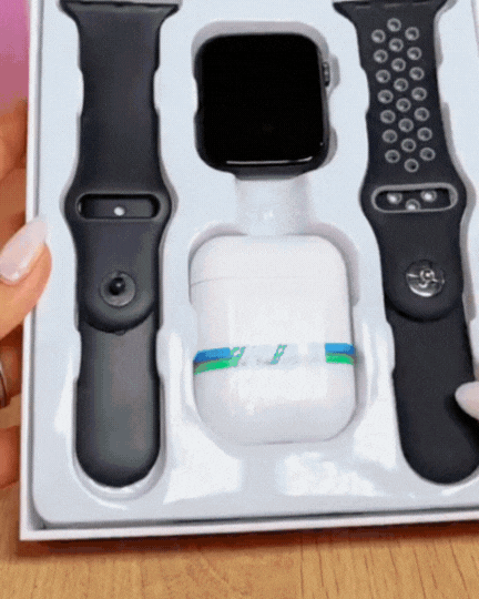 Smartwatch W26 Pro funcionando