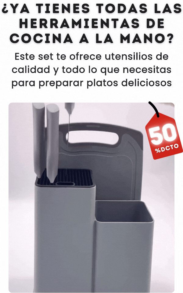 Utensilios de cocina incluidos en el set de 19 piezas