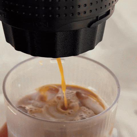 Cafetera portátil 3 en 1 - servir espresso