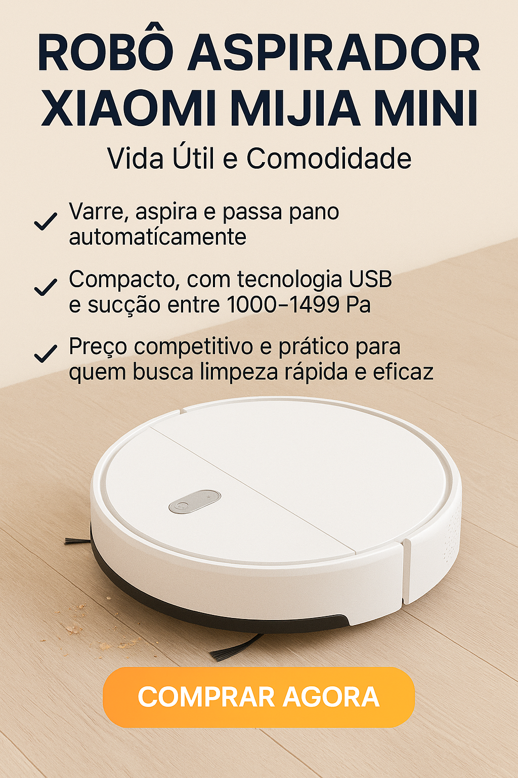 Robô Aspirador Xiaomi
