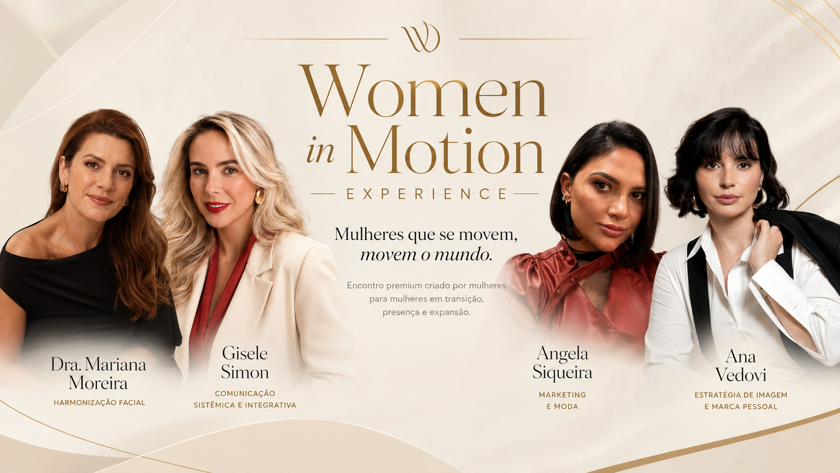 Fundadoras do Women in Motion Experience