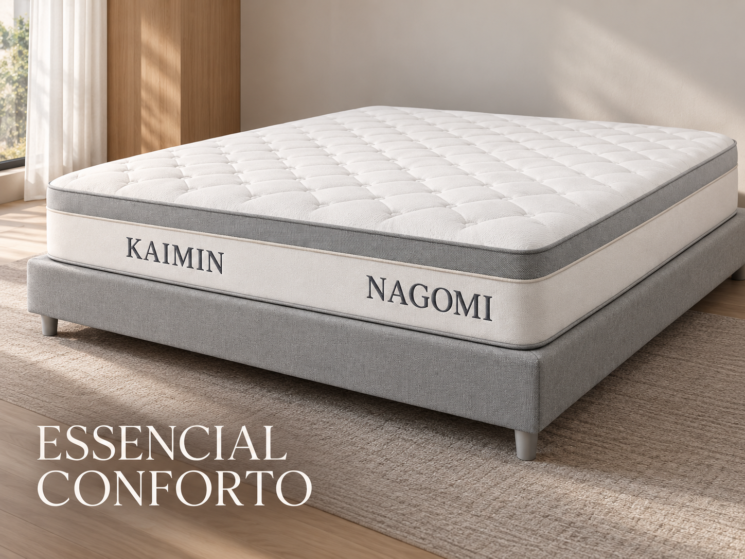 Essencial Conforto com colchão NAGOMI