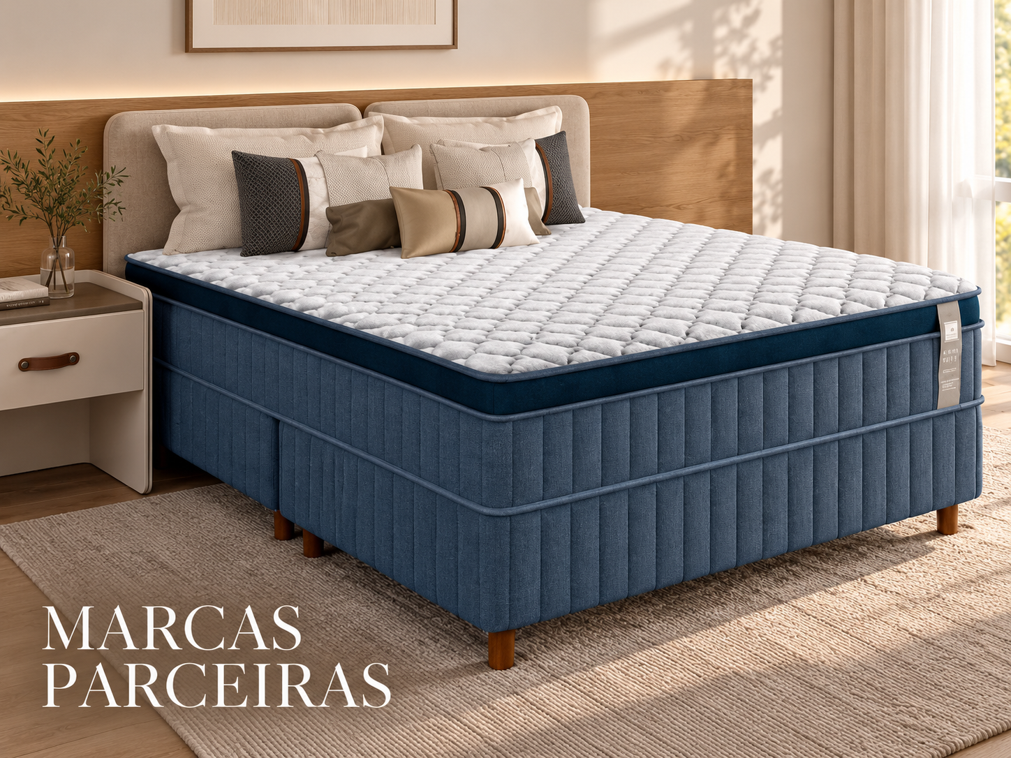 Colchão de marca parceira selecionada pela KAIMIN