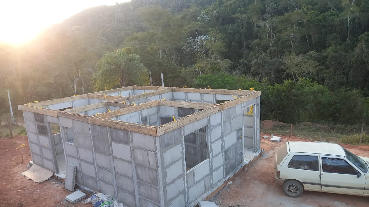 Montagem Casa Pré Fabricada