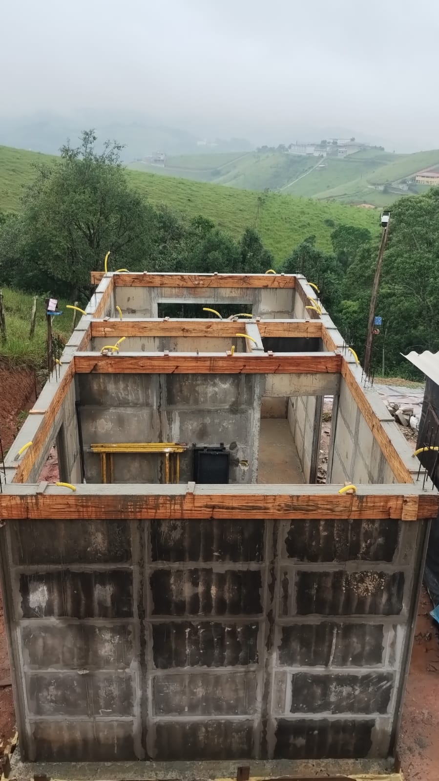 Casa Pré Moldada com Viga de Travamento