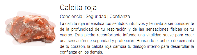 Calcita Roja