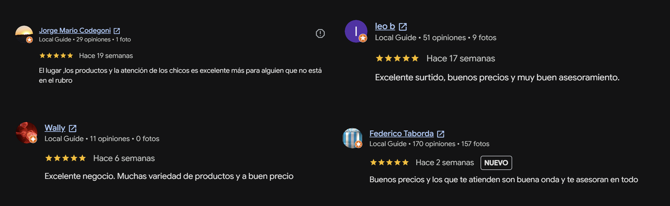 Reseñas reales de clientes de allSHINE Detailing Store en Google