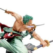 One Piece Anime Action Figure, Roronoa Zoro, Três Lâminas, Manga, Estátua,  Modelo de Coleção, Brinquedo, 10cm | Shopee Brasil