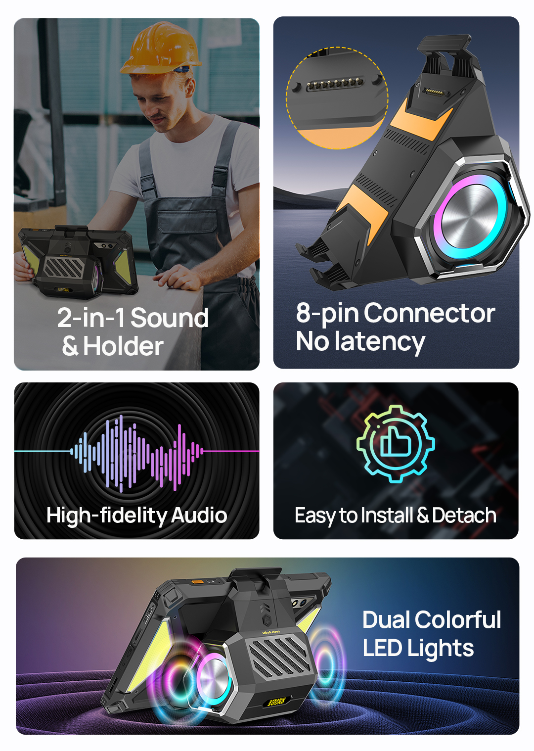 Altavoz Sound Kit Armor Pad 4 2