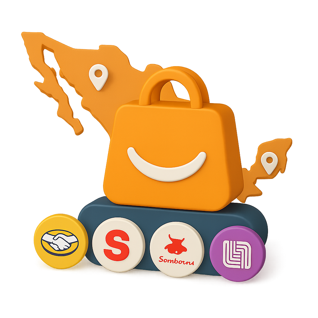 Presencia en los principales marketplaces de tiendas departamentales