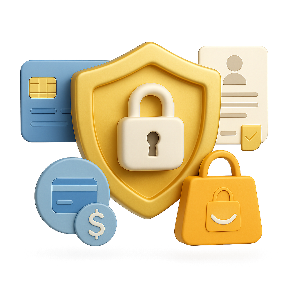 Protección total de datos personales y bancarios