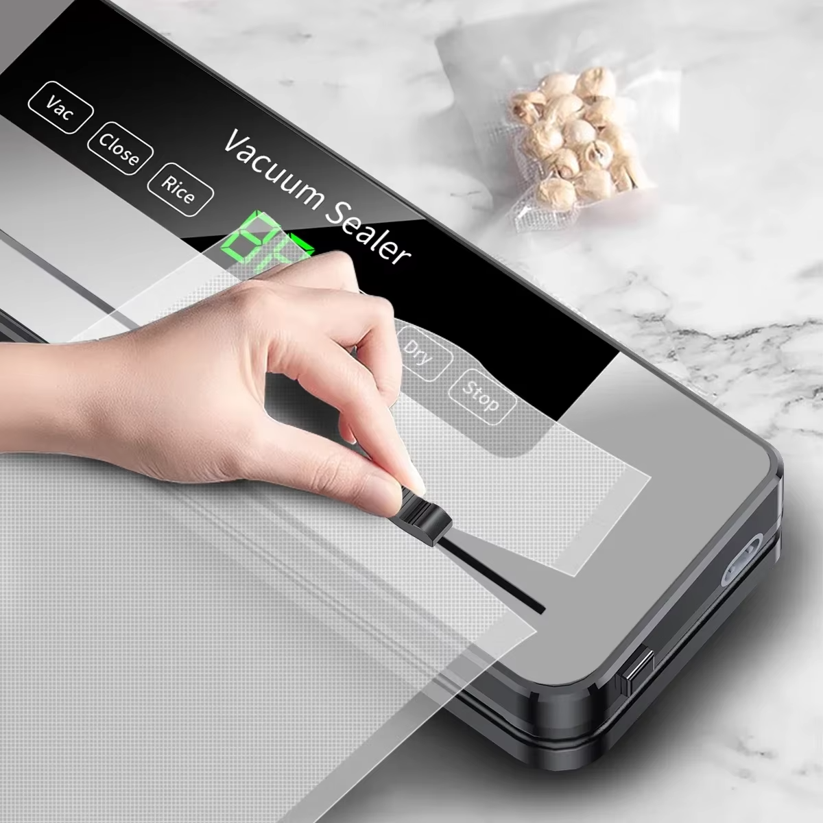 Embalatudo Touch Bazzu – Seladora Portátil com Frete Grátis