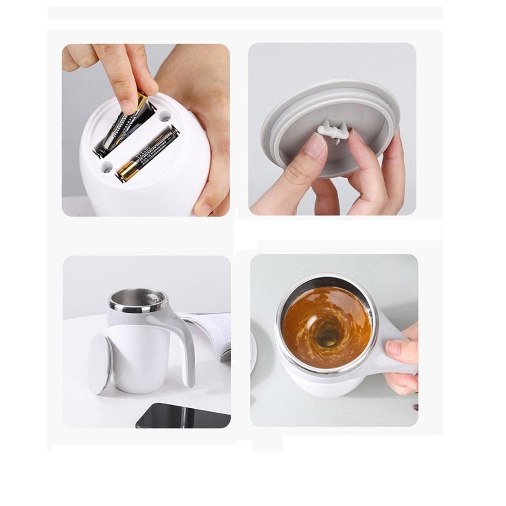 Caneca Mixer Automática Magnética 400ml VortexMix