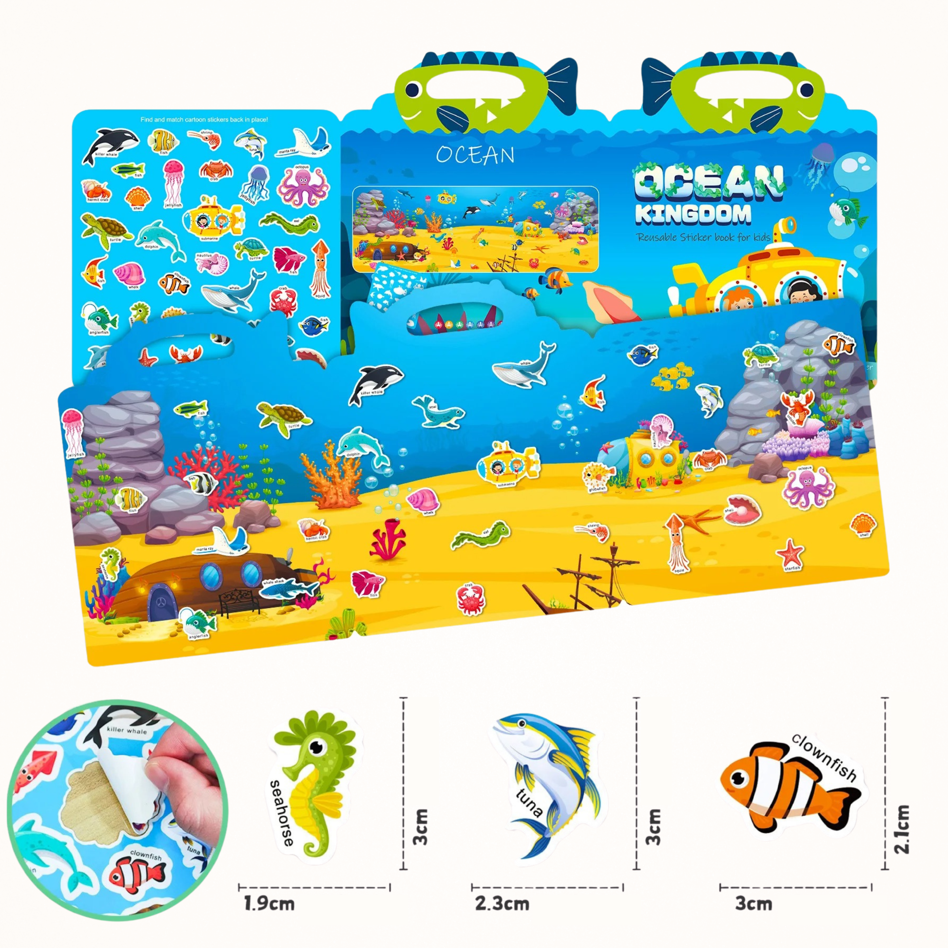 Adesivos reutiliz&aacute;veis Music - imagem 2