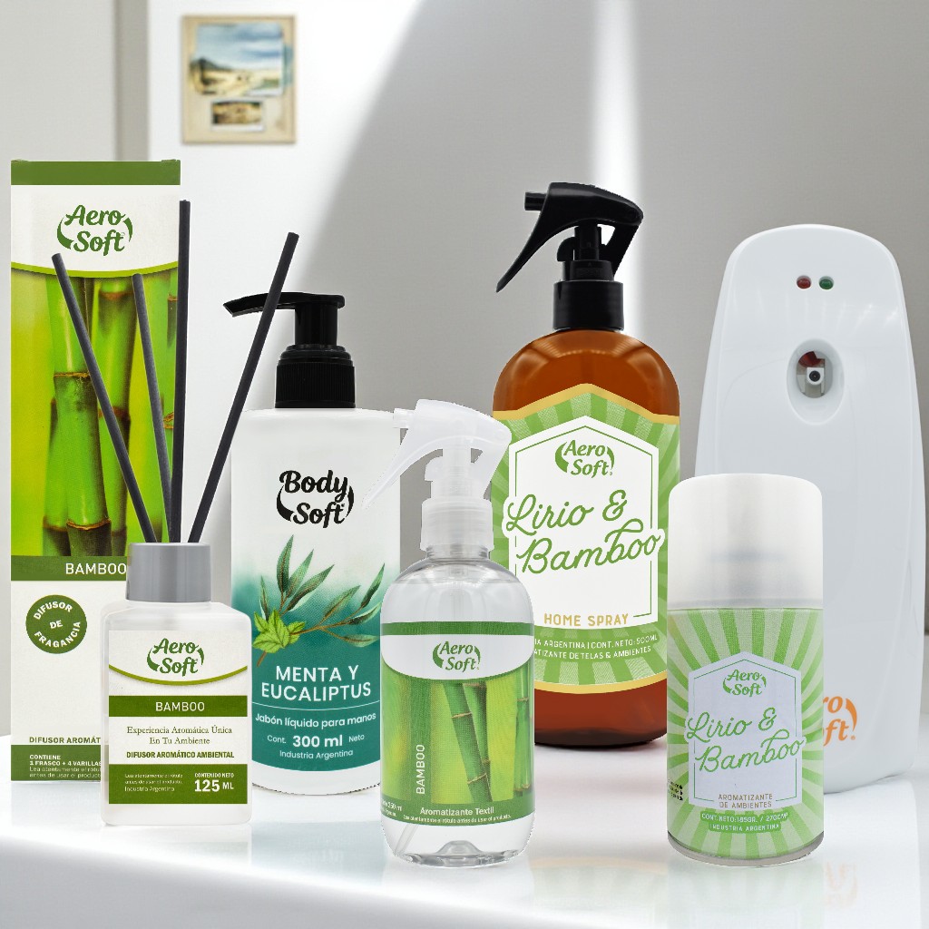 Combo Lirio y Bamboo