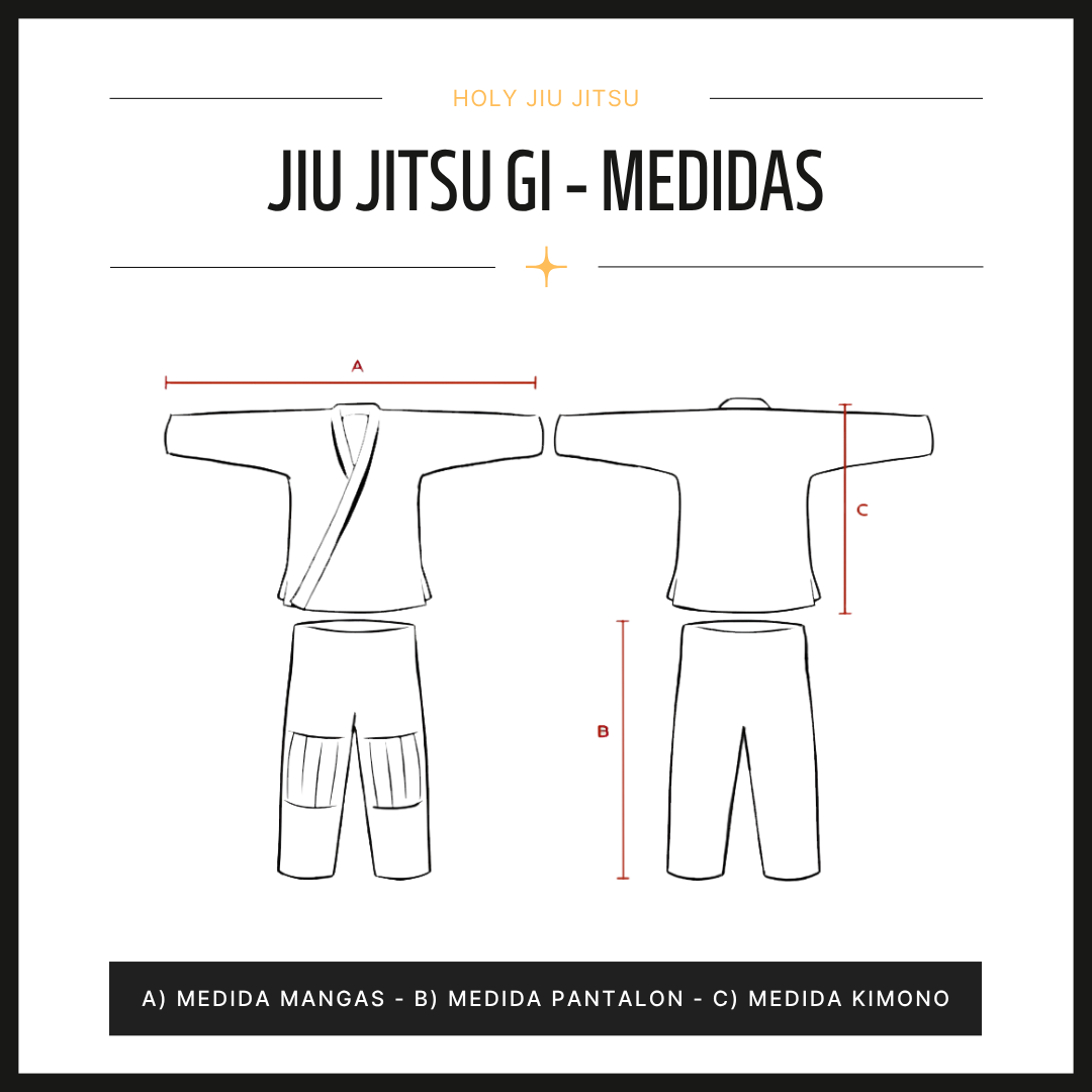 Tabla de talles kimono 2