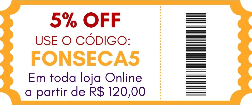 Cupom de desconto 5% Fonseca Petshop