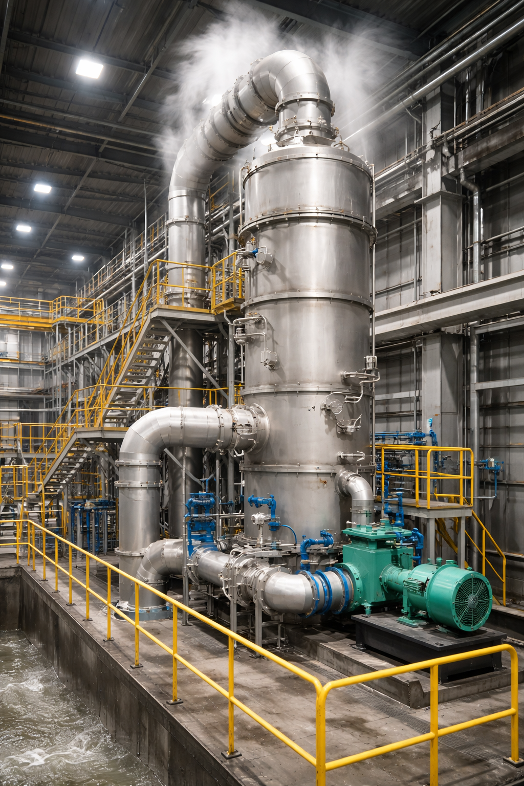 Sistema lavador de gases industrial (scrubber) para tratamento de emiss&otilde;es e neutraliza&ccedil;&atilde;o de odores