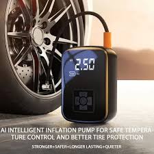 1pc sem fio compressor de ar do carro bomba de ar elétrica inflator pneu  para motocicleta bicicleta barco auto pneu bolas infláveis - AliExpress