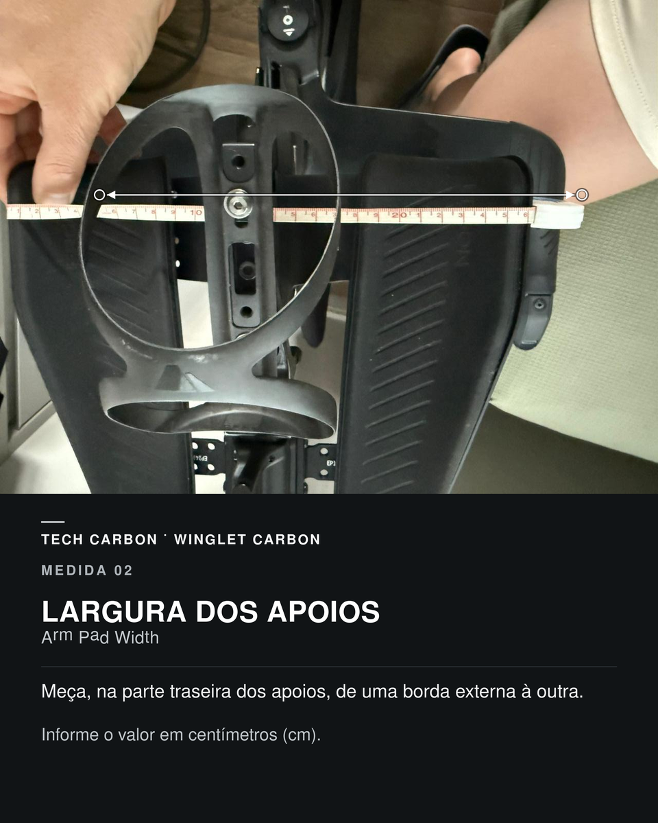Medida 02 - Largura dos apoios