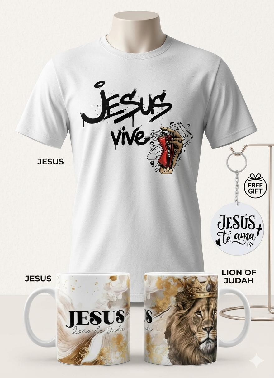 Kit Camisa + Caneca + Brinde