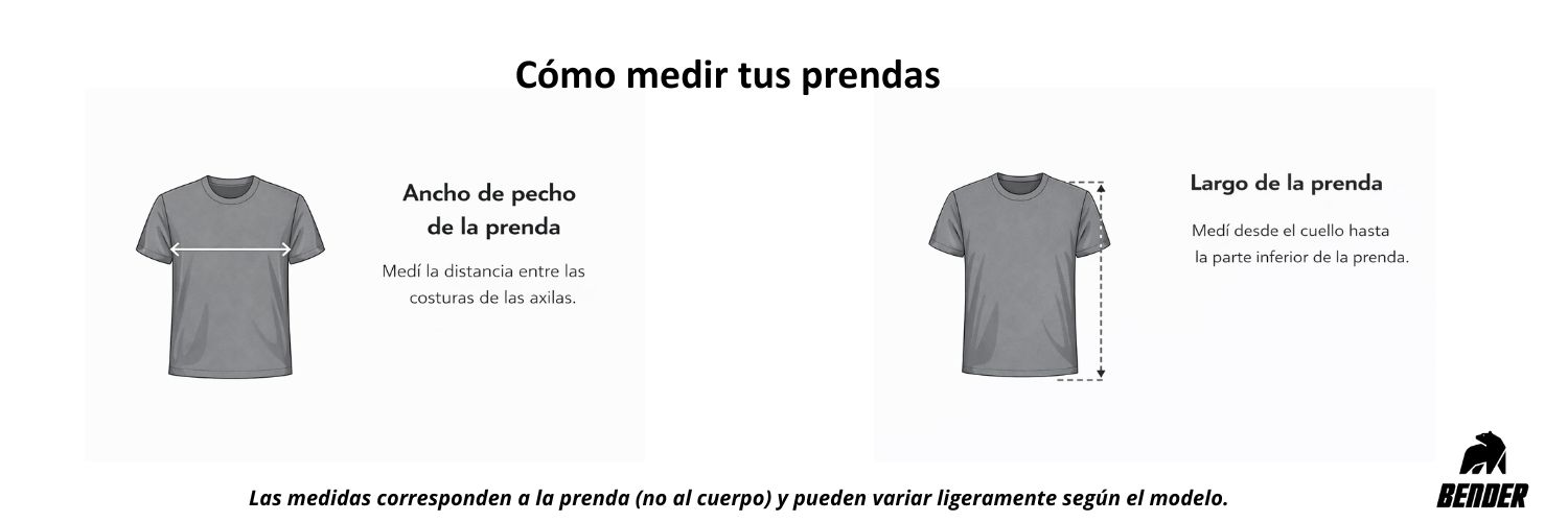 C&oacute;mo medir tus prendas