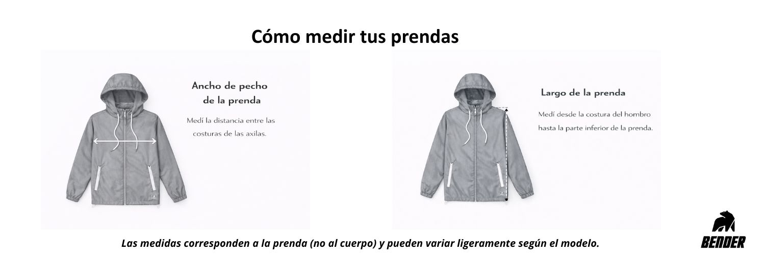Cómo medir tus prendas