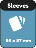 Sleeves de 56 x 87 mm