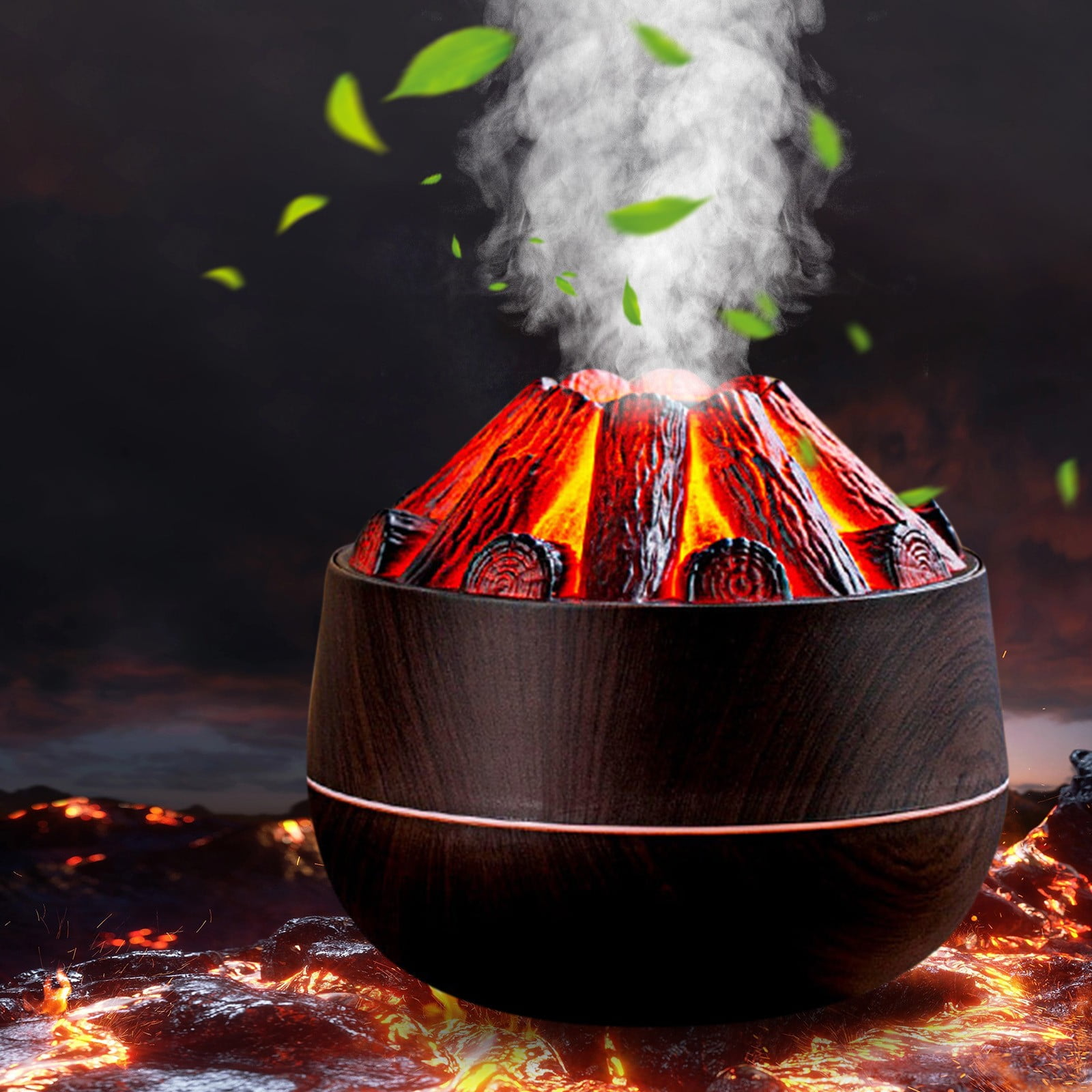HUMIDIFICADOR FOGATA LEÑA