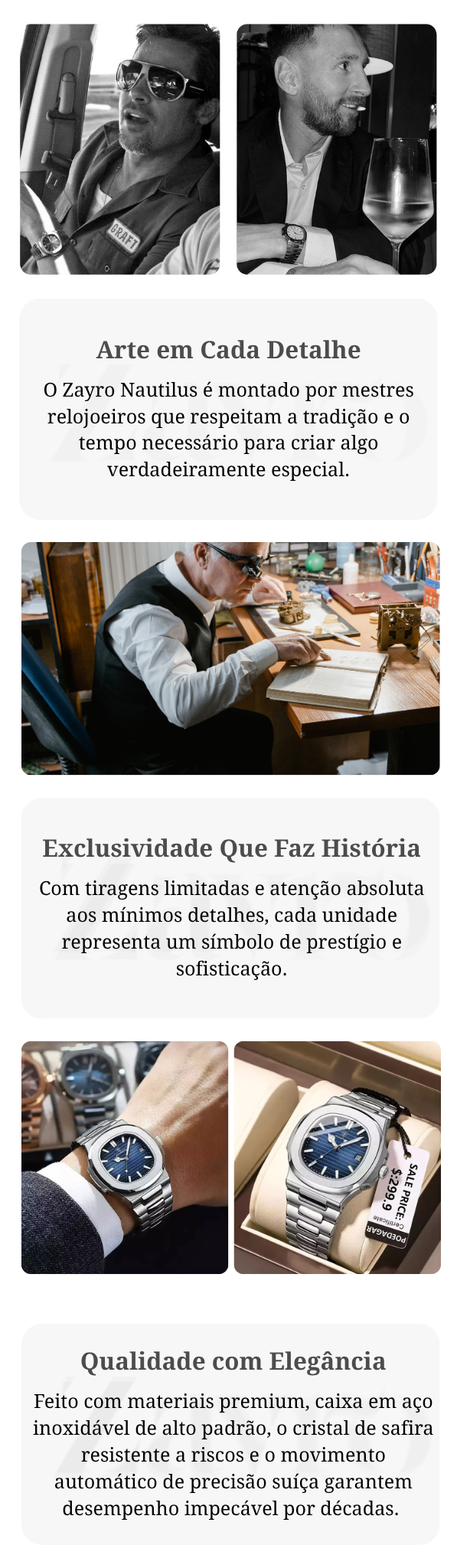 Relógio Nautilus