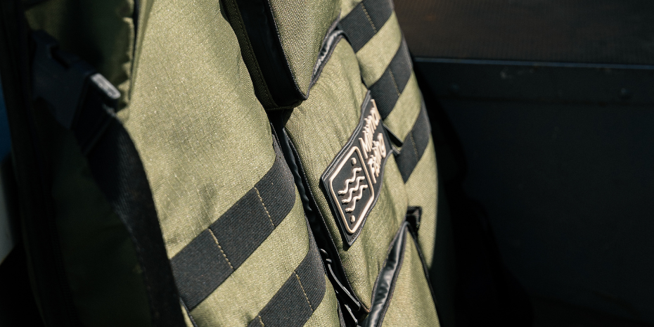 Mochila mala estojo de pesca