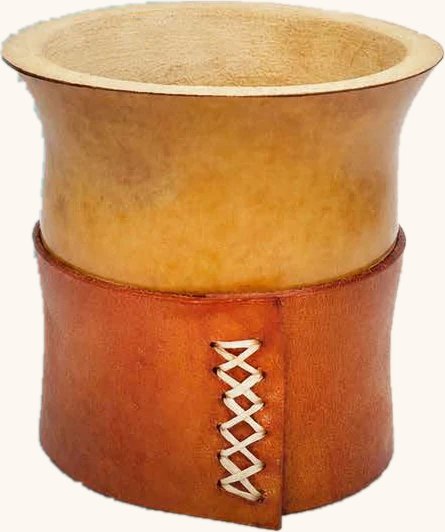 Mate Criollo sin virola con base de cuero