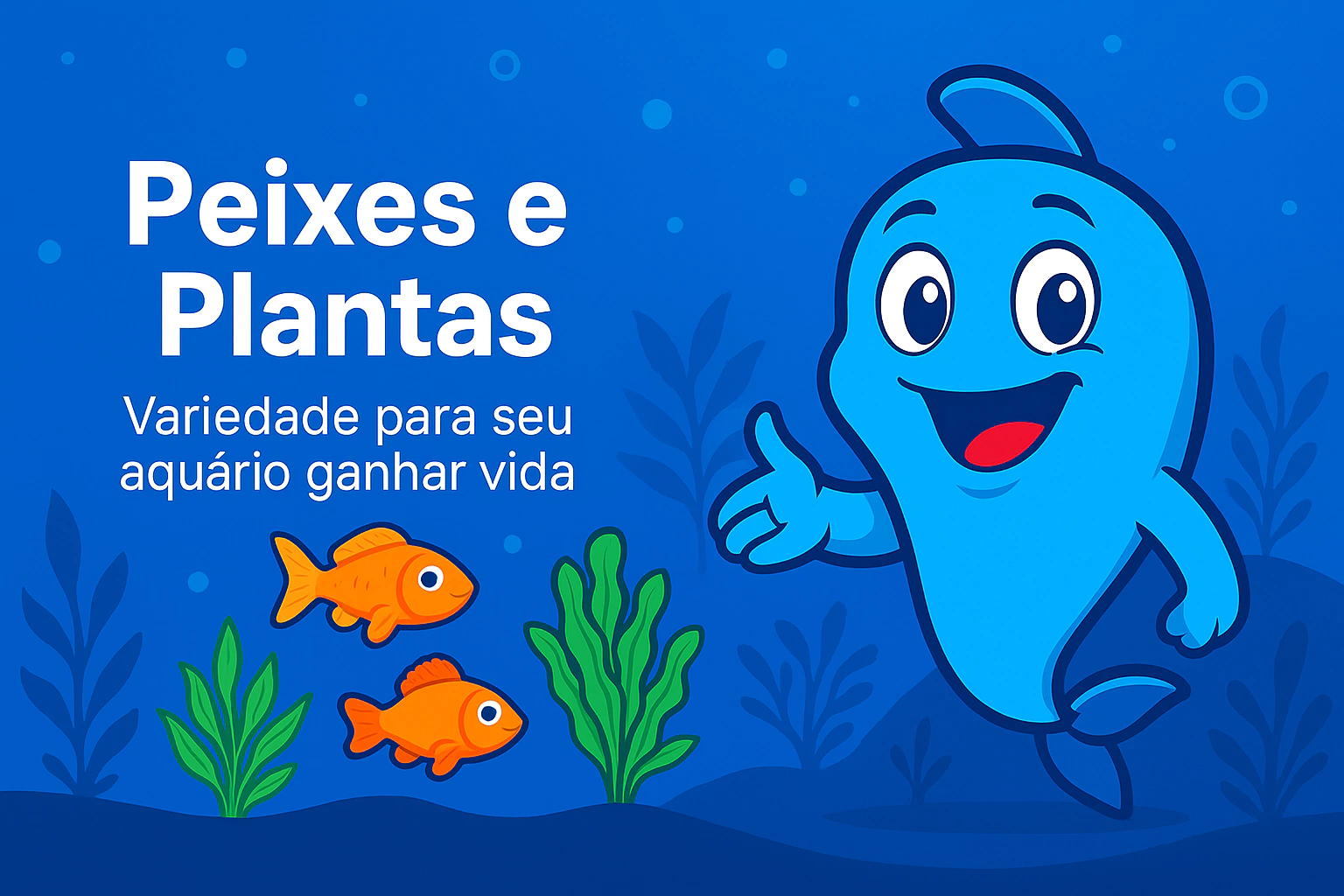 Banner da categoria Peixes e Plantas 