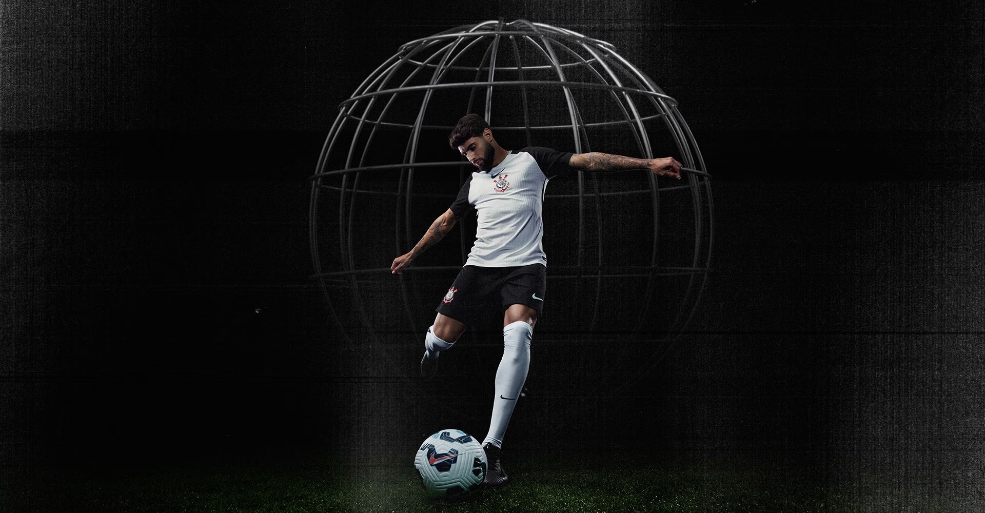 Camisa Nike Corinthians I 2025-26 Torcedor Masculina - Vista Traseira