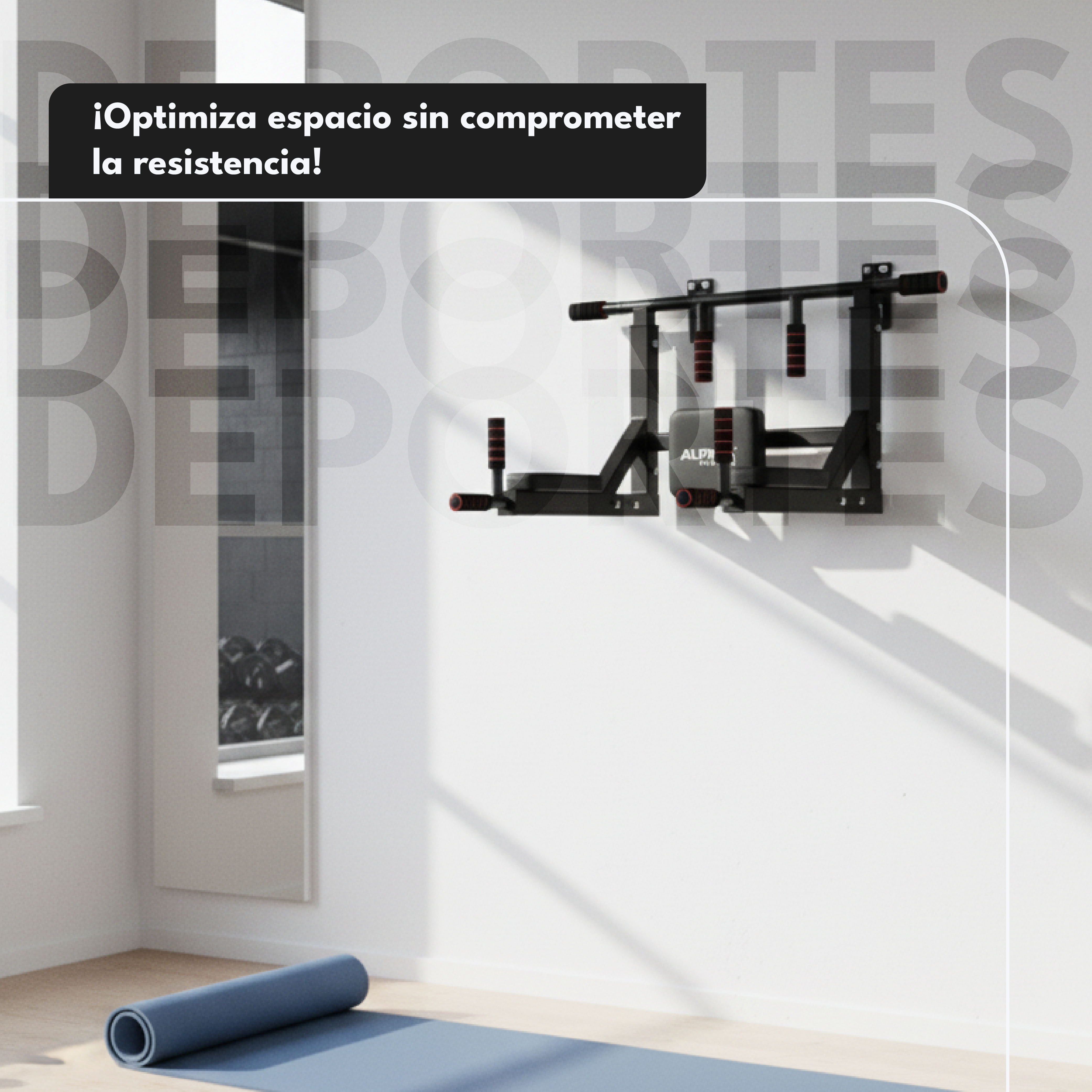 Barra Dominadas Desmontable Alpina Titan Pro 300kg Multifunci n Barra Dominadas Desmontable Alpina Titan Pro 300kg Multifunci n