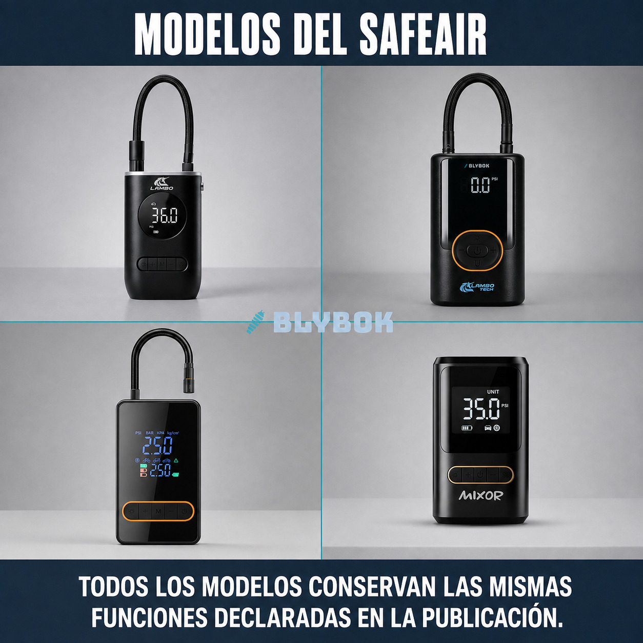 Modelos posibles de SafeAir