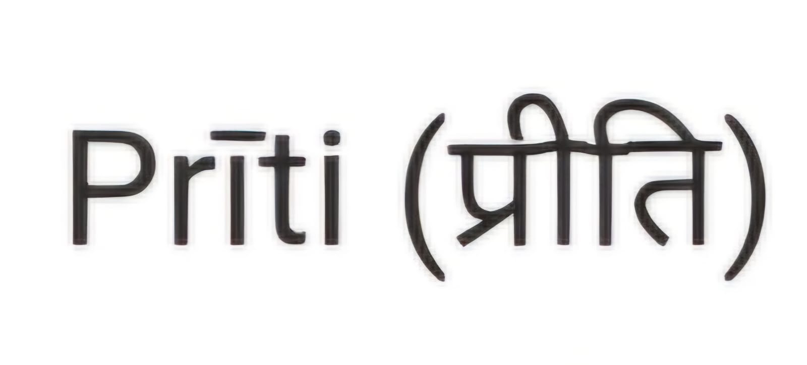 Significado da marca PRĪTI JOIAS