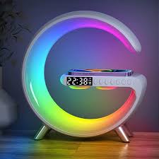 Caixa de Som Luminária Carregador Sem Fio Smart Light Sound Machine - Pro  Setup - E-Commerce