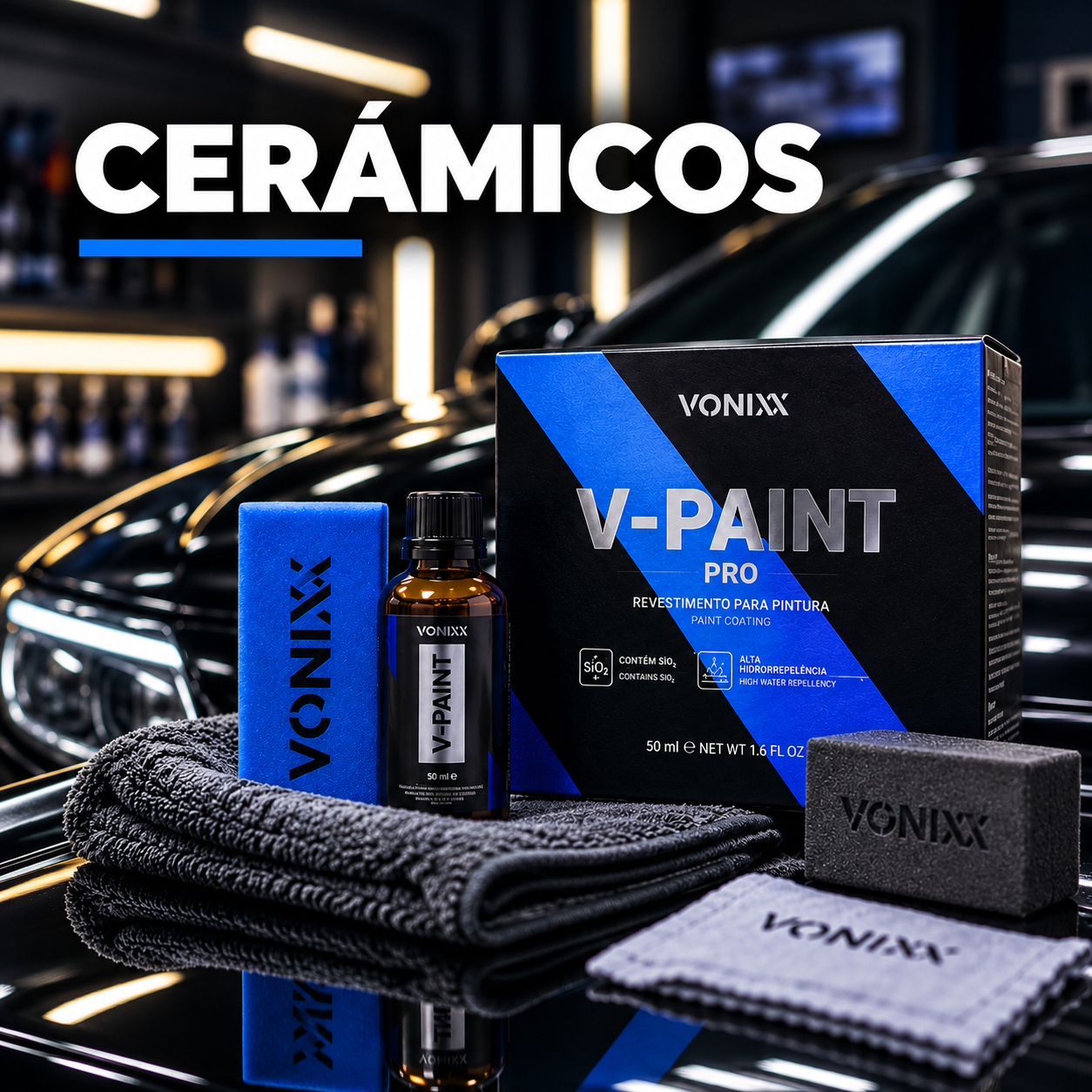 Cerámicos para protección de pintura automotriz
