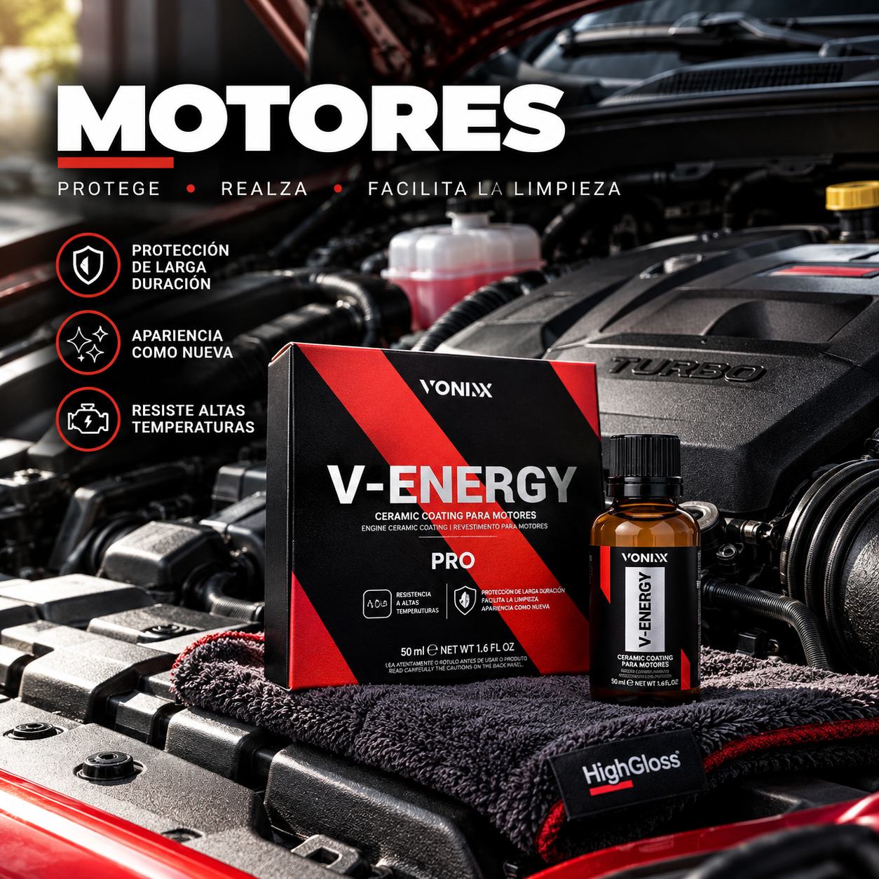 Protección de motores automotrices