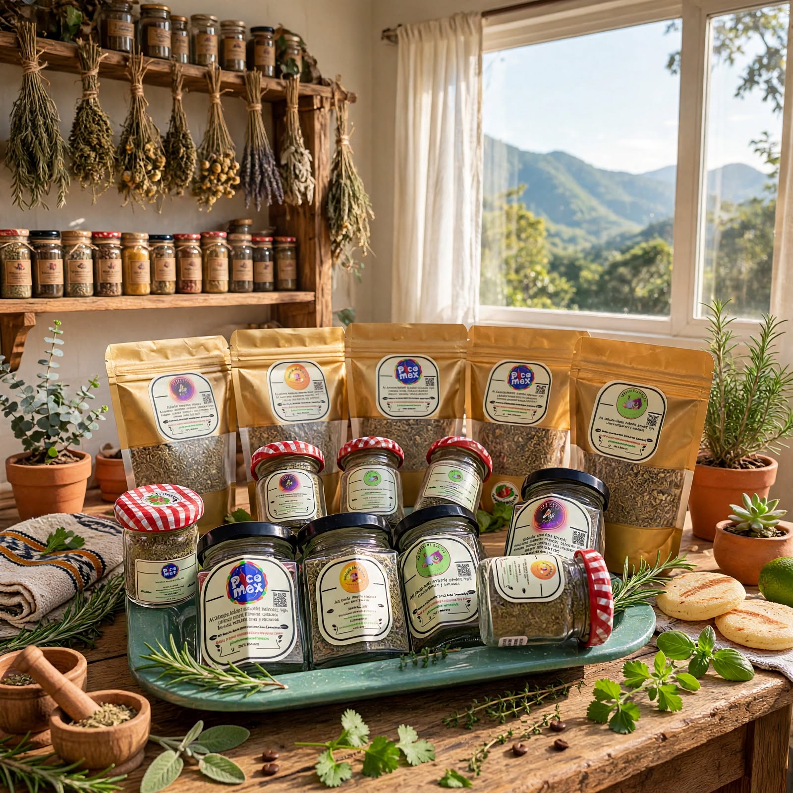 Condimentos-aliños-sazonadores naturales