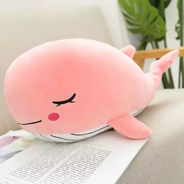 Pelúcia Baleia Kawaii