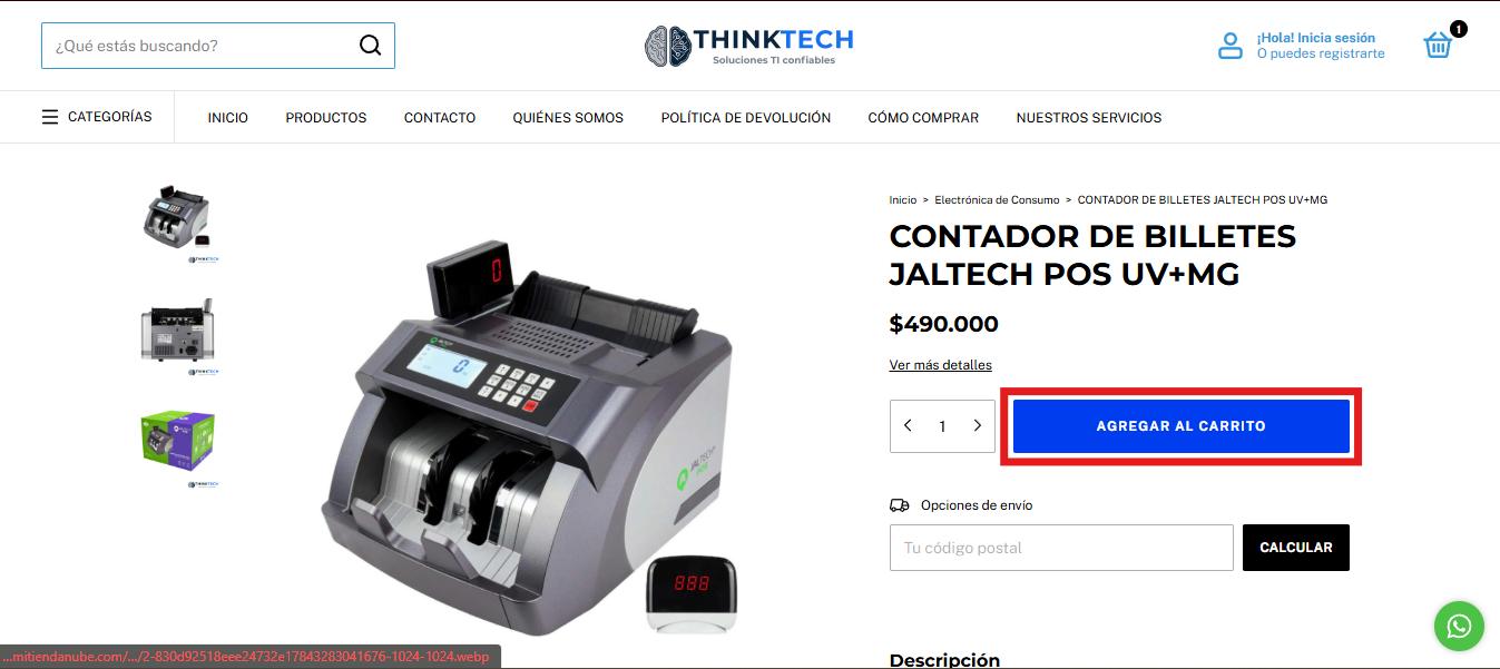 Agregar al carrito THINKTECH