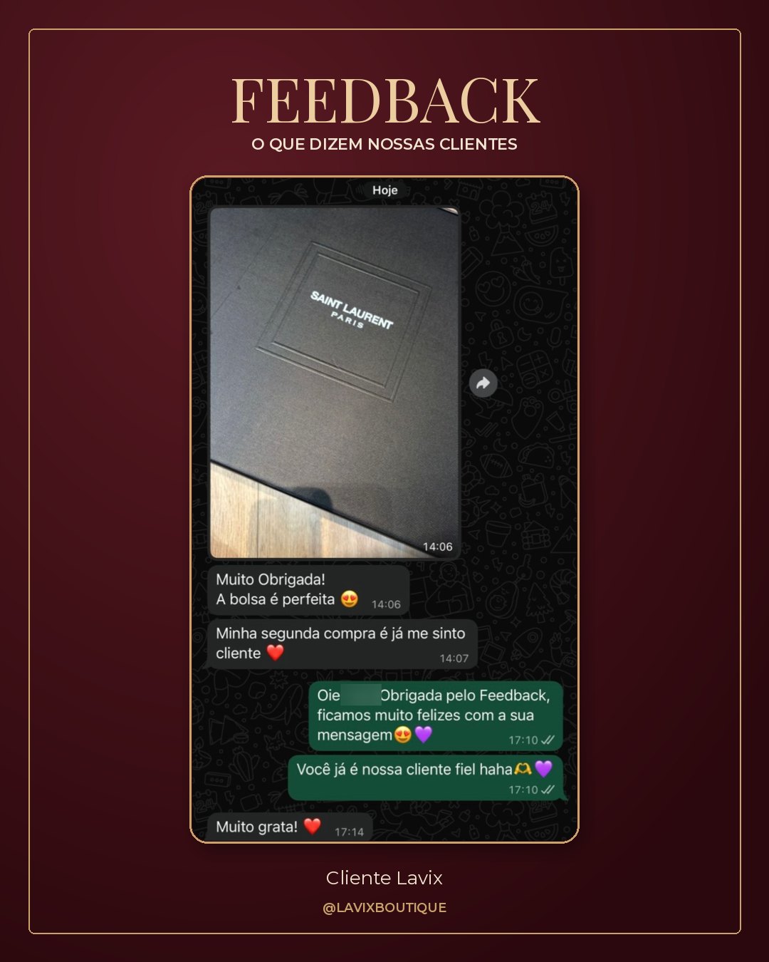 Feedback real de cliente Lavix 5