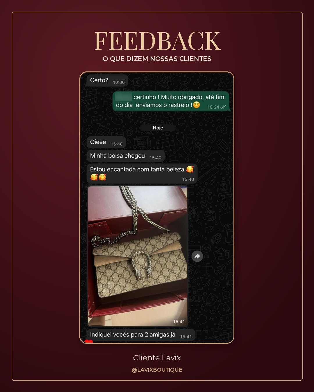 Feedback real de cliente Lavix 8