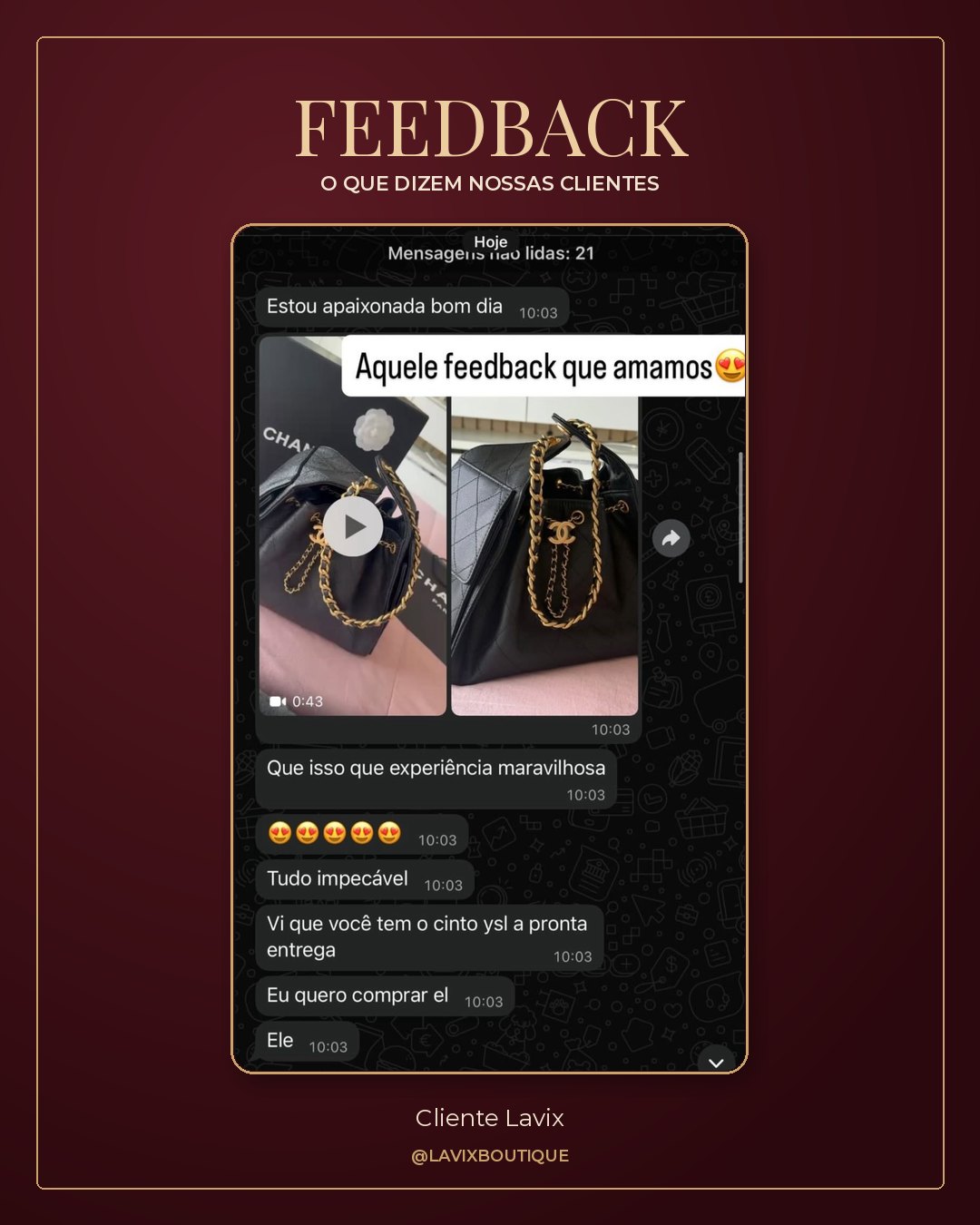 Feedback real de cliente Lavix 9