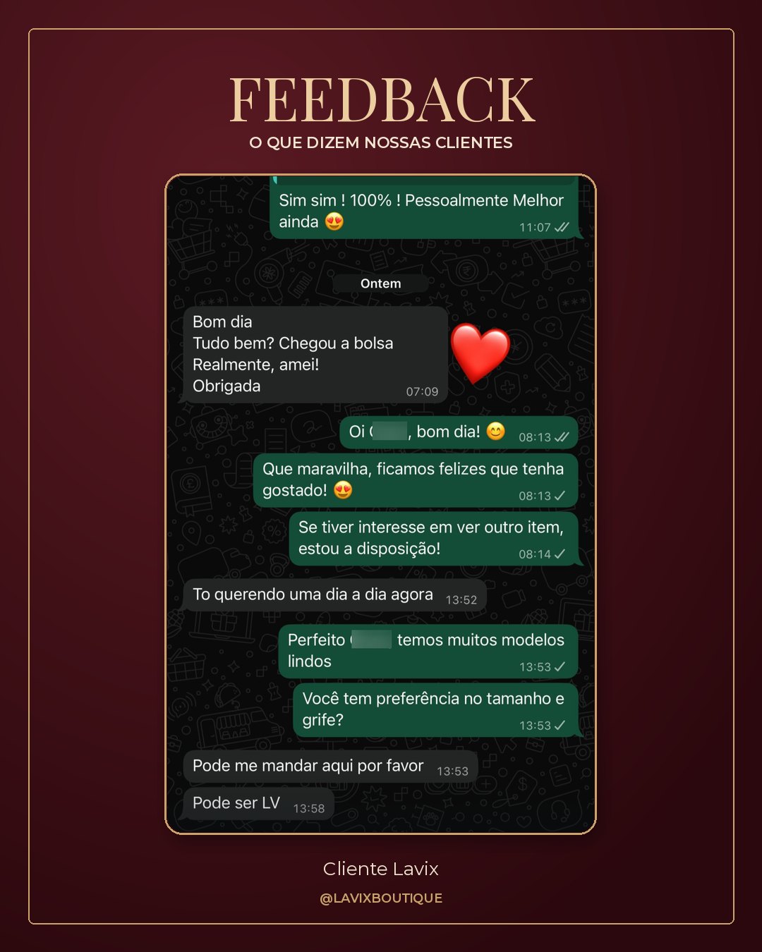 Feedback real de cliente Lavix 12