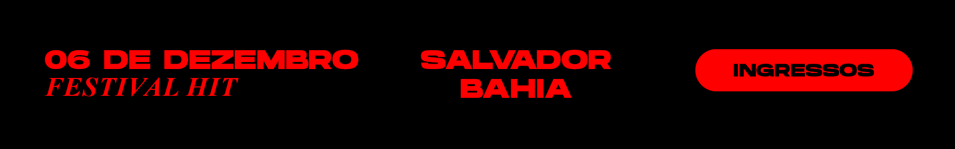 Festival Hit Salvador 2025