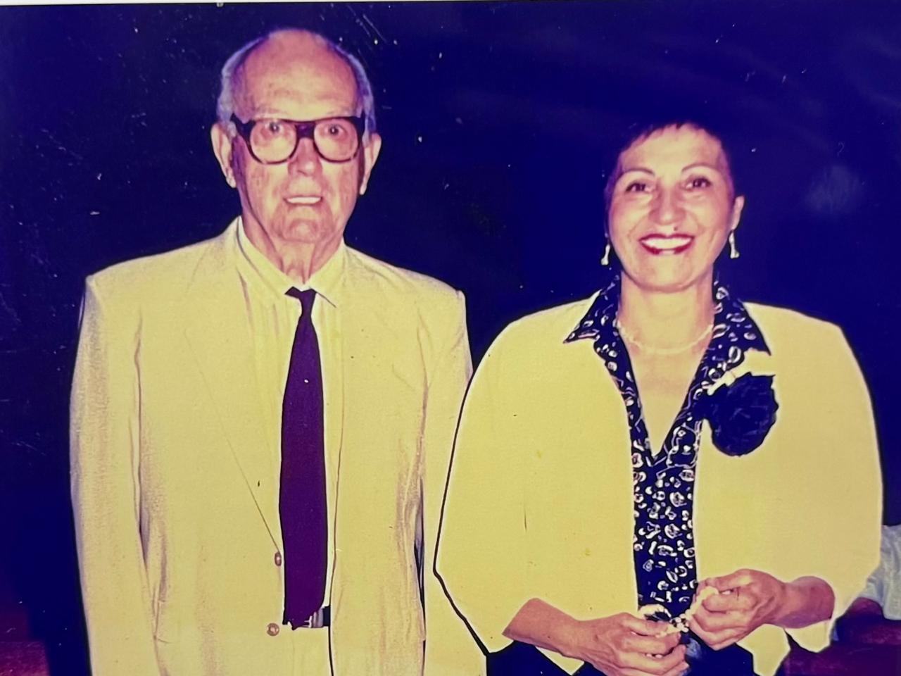 Arturo Melchiori y Trinidad Assmuss